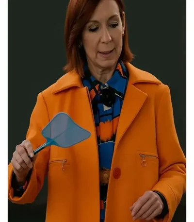 Elsbeth S03 Carrie Preston Orange Coat