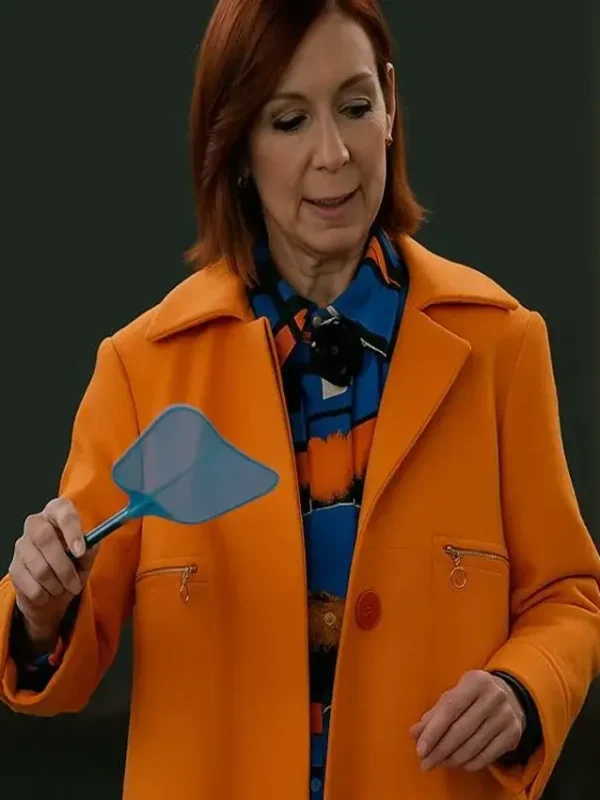 Elsbeth S03 Carrie Preston Orange Coat