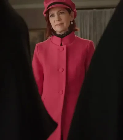 Elsbeth S03 Carrie Preston Pink Coat