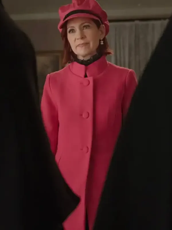 Elsbeth S03 Carrie Preston Pink Coat