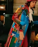 Elsbeth S03 Carrie Preston Printed Coat