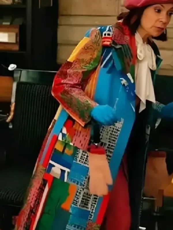 Elsbeth S03 Carrie Preston Printed Coat