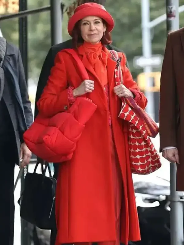 Elsbeth S03 Carrie Preston Red Wool Coat