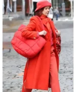 Elsbeth S03 Carrie Preston Red Wool Coat