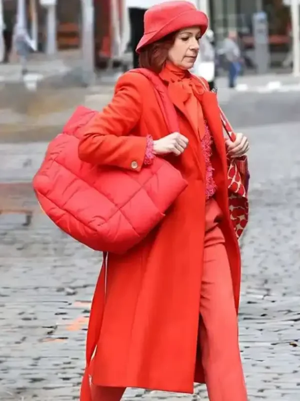 Elsbeth S03 Carrie Preston Red Wool Coat
