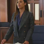 Emily Lopez All Rise S03 EP 18 Grey Plaid Blazer