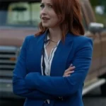Emily Tennant The Wish Swap Blue Suit