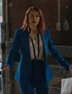 Emily Tennant The Wish Swap Blue Suit