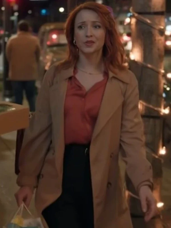 Emily Tennant The Wish Swap Brown Coat