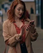 Emily Tennant The Wish Swap Brown Coat