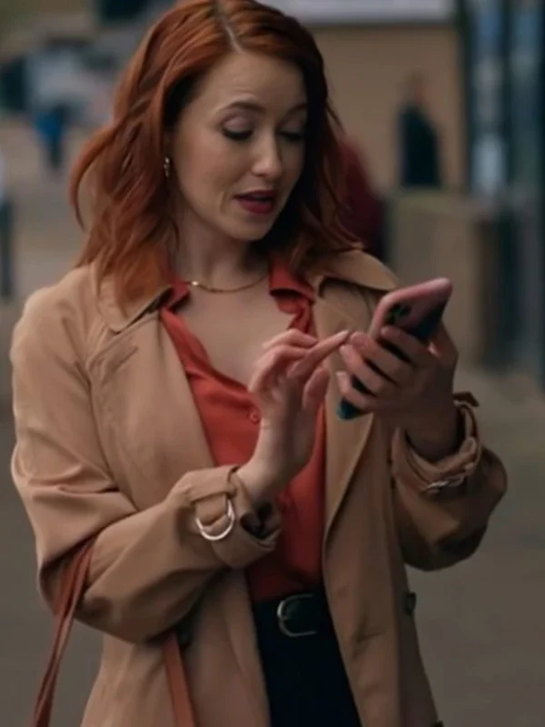 Emily Tennant The Wish Swap Brown Coat