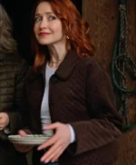 Emily Tennant The Wish Swap Brown Quilted Jacket