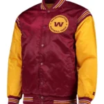 Enforcer Washington Commanders Burgundy-Gold Jacket