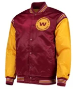 Enforcer Washington Commanders Burgundy-Gold Jacket