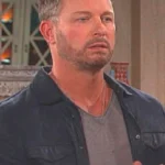 Eric Martsolf Days of Our Lives Black Leather Jacket