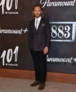 Eric Nelsen Yellowstone Origin 1883 Brown Checkered Coat