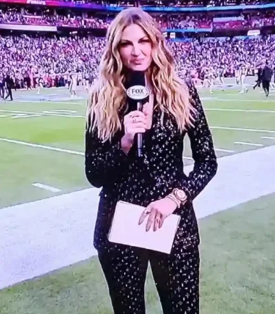 Erin Andrews Suit Outfit