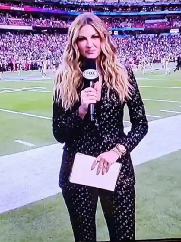 Erin Andrews Suit Outfit