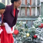 Erin Christmas with a Kiss Coat
