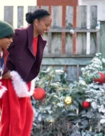 Erin Christmas with a Kiss Coat