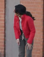 Erin Croft Brassic S03 Red Puffer Jacket