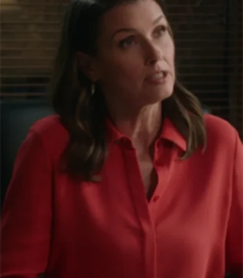 Erin Reagan Blue Bloods Orange Shirt