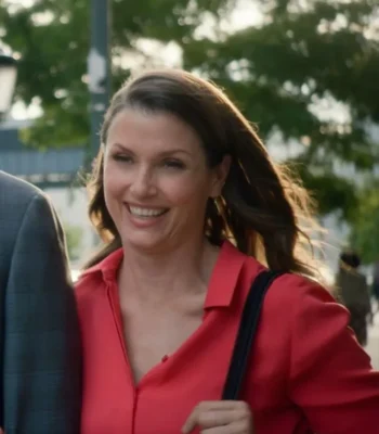 Erin Reagan Blue Bloods Orange Shirt