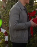 9-1-1 S05 Evan’s Grey Wool Zip Jacket