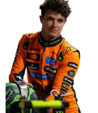 Lando Norris F1 Orange Jacket