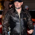 FW 2026 Jeremy Dufrene Brown Leather Jacket