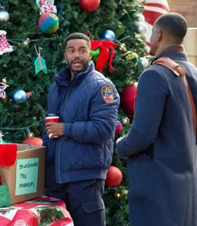 Fletcher Christmas with a Kiss Puffer Jacket