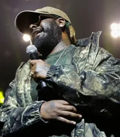 T-Pain Freely Fest 2026 Camo Track Jacket