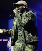 T-Pain Freely Fest 2026 Camo Track Jacket