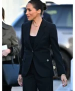 GENEVA 2026 Meghan Markle Black Suit