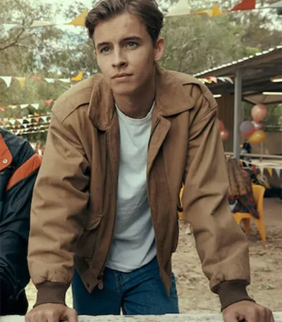 GO KARTS Jack Hooper Cotton Bomber Jacket