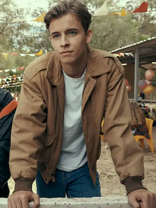 GO KARTS Jack Hooper Cotton Bomber Jacket
