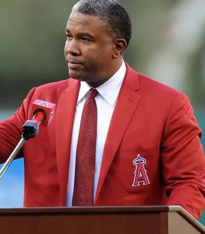 Garret Anderson Red Blazer