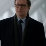 Gary Oldman Crisis Black Wool Coat