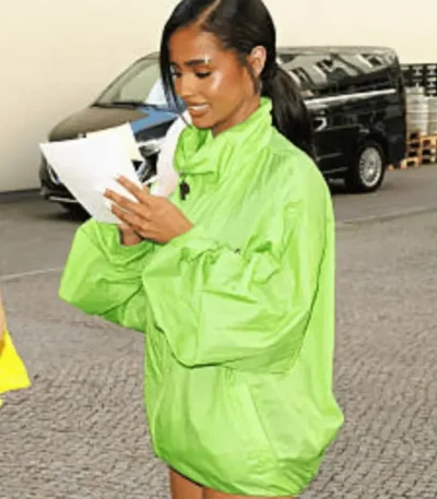 Tyla NY Yankees Green Jacket