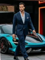 Tristan Tate Blue Suit