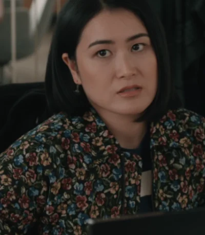 Gia Elsbeth S02 Floral Bomber Jacket