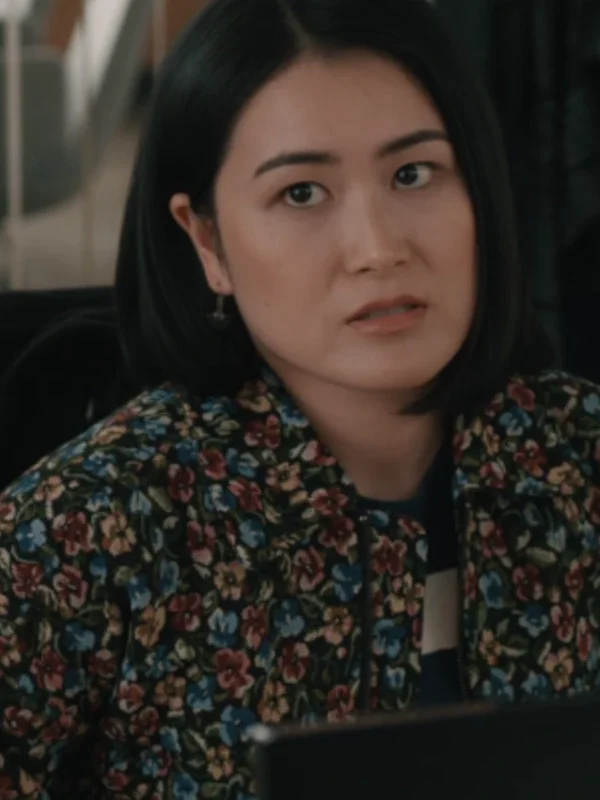Gia Elsbeth S02 Floral Bomber Jacket