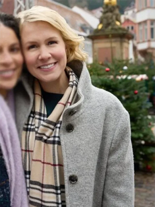 Ginna Claire A Heidelberg Holiday 2023 Long Wool Coat