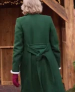 Ginna Claire Mason A Heidelberg Holiday 2023 Green Trench Coat