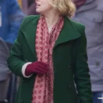 Ginna Claire Mason A Heidelberg Holiday 2023 Green Trench Coat