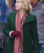 Ginna Claire Mason A Heidelberg Holiday 2023 Green Trench Coat