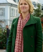 Ginna Claire Mason A Heidelberg Holiday 2023 Green Trench Coat