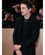 Golden Globe Awards Timothée Chalamet Black Blazer
