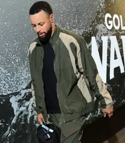 Stephen Curry Olive Green Jacket