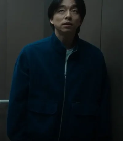 Gong Yoo The Trunk Blue Jacket